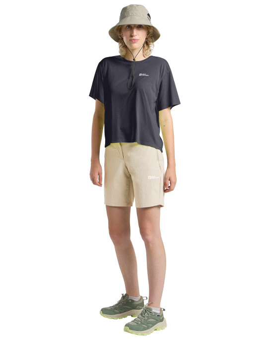 JACK WOLFSKIN Tricou Vonnan Crop T W