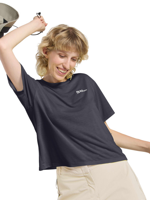 JACK WOLFSKIN Tricou Vonnan Crop T W