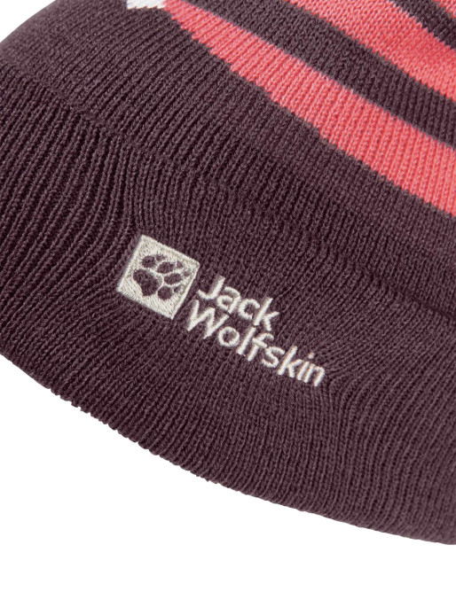 JACK WOLFSKIN Fes Stripy Pompom K