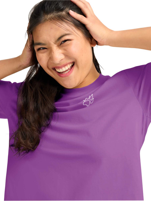 JACK WOLFSKIN Тениска CELEBRATE THE PAW T W