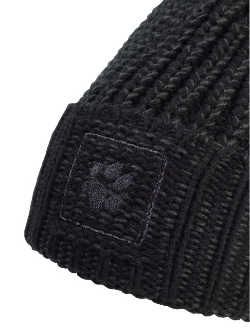 JACK WOLFSKIN Шапка BADGE PAW BEANIE