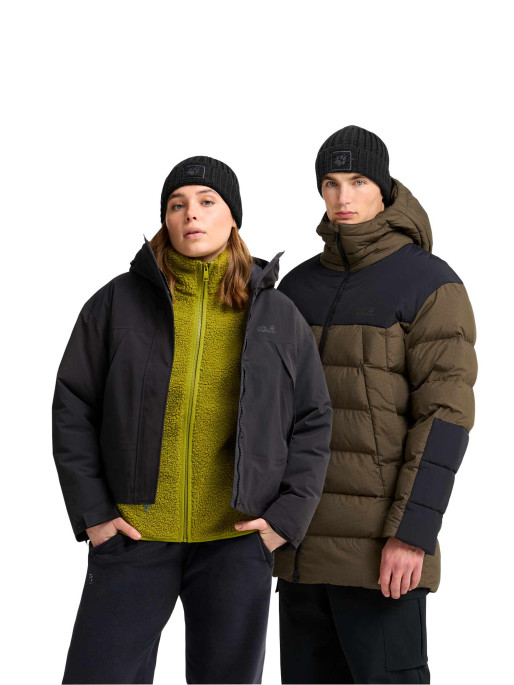 JACK WOLFSKIN Шапка BADGE PAW BEANIE