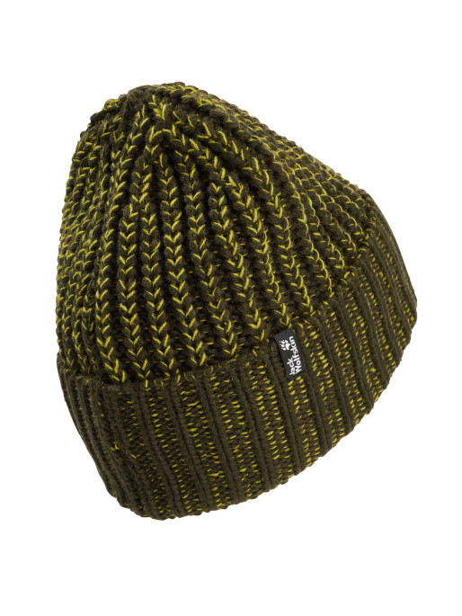 JACK WOLFSKIN Шапка BADGE PAW BEANIE