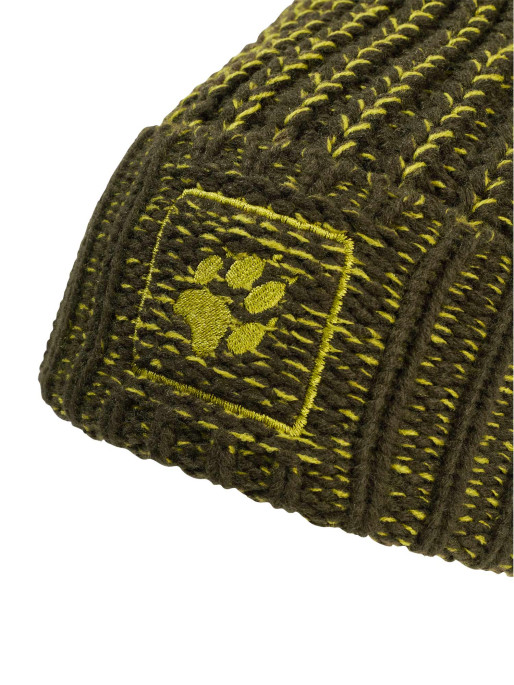JACK WOLFSKIN Шапка BADGE PAW BEANIE