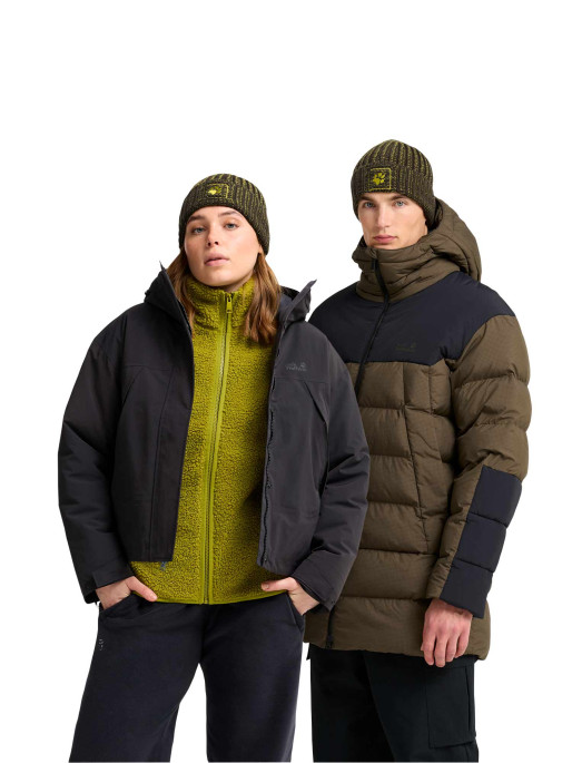 JACK WOLFSKIN Шапка BADGE PAW BEANIE