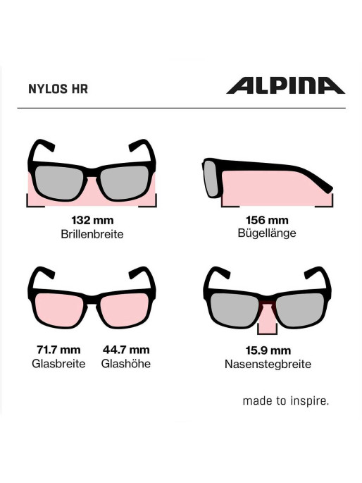 ALPINA NYLOS HR Sports glasses