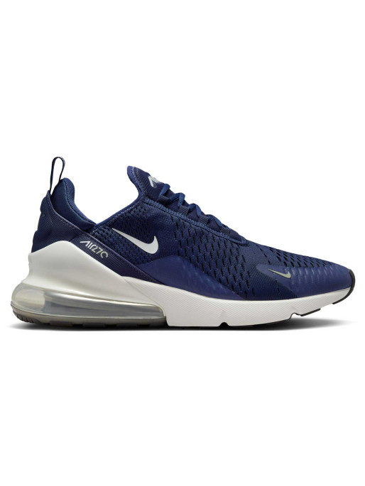 air max 270 white and navy blue