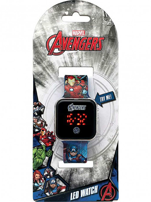 KIDS MOVIE HEROES Ceas LED Avengers