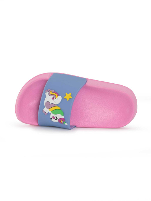 KIDS MOVIE HEROES Джапанки Girls Kids Aqua Slippers