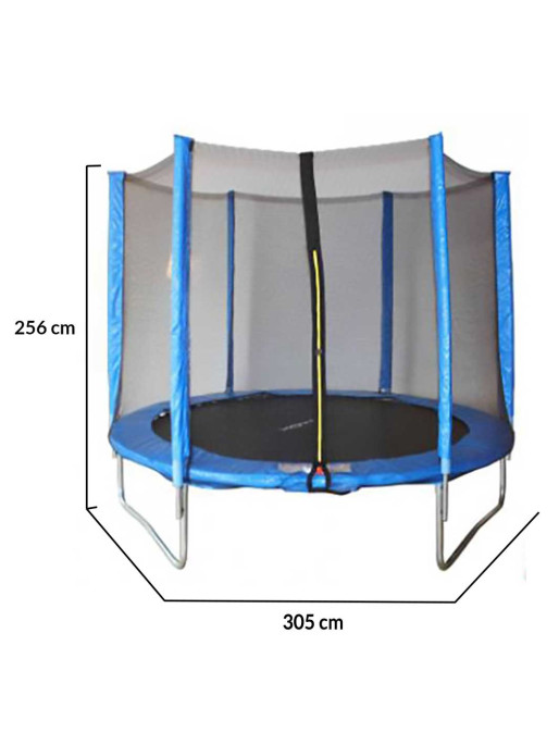 BYOX Батут с външна мрежа Jump - 304cm (10ft)
