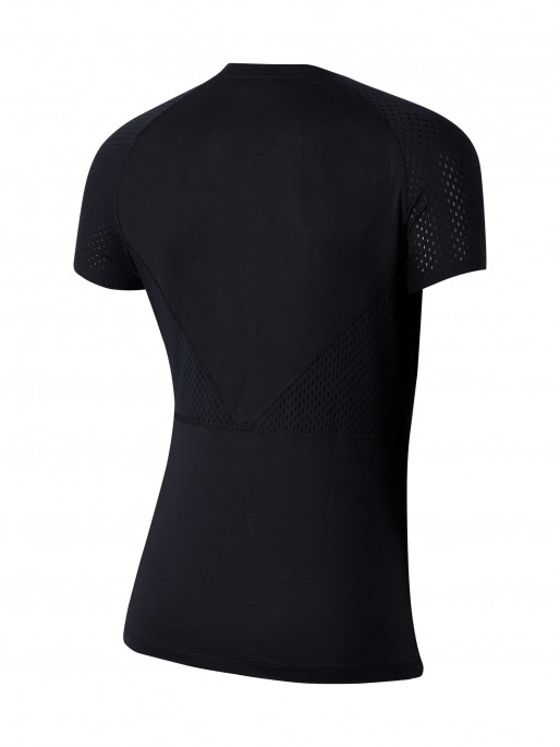 NIKE W LUXE SS MESH MIX Top
