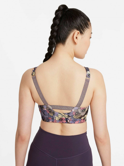 NIKE Ženski sportski grudnjak SWSH FEMME AOP