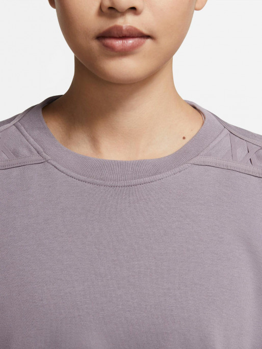 NIKE Bluza W Thrma Flc Crop Lc Ls