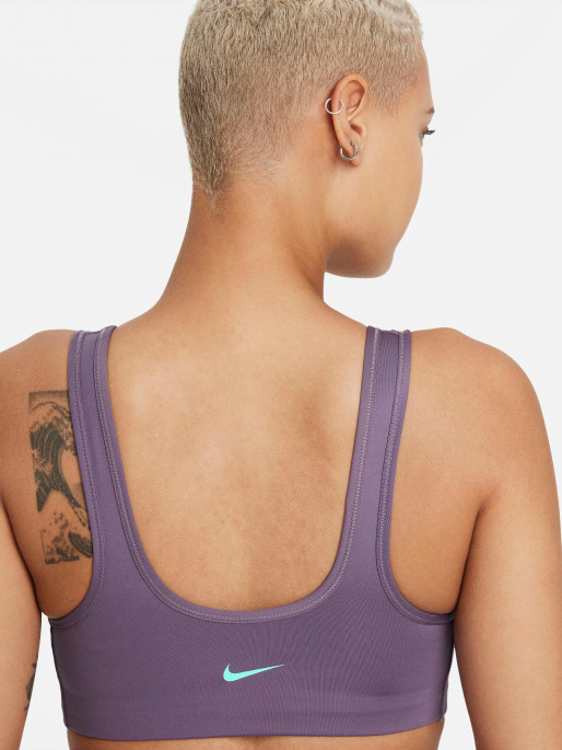 NIKE Спортен сутиен W DF SWSH SCPBK