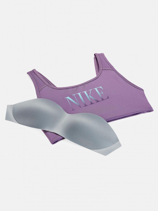 NIKE Спортен сутиен W DF SWSH SCPBK