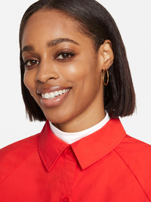 NIKE Риза W ICN CLSH WVN LS TOP