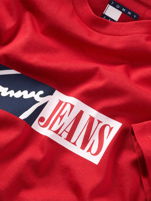 TOMMY JEANS Tricou Tjm Slim Entry Graphic Ext