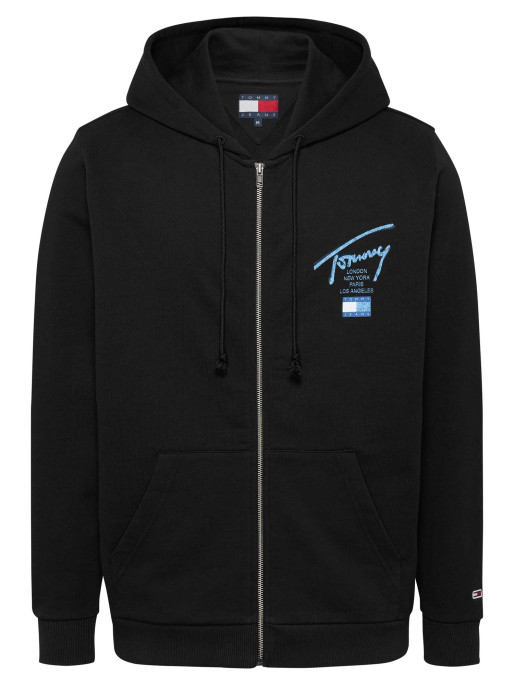 TOMMY JEANS Hanorac Tjm Reg Sig Twist Zipthru Ext