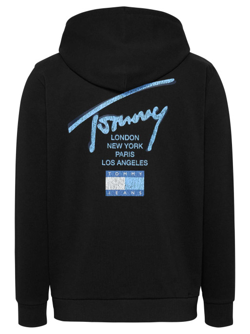 TOMMY JEANS Hanorac Tjm Reg Sig Twist Zipthru Ext