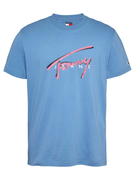 TOMMY JEANS Tricou Tjm Reg Rwb Signature