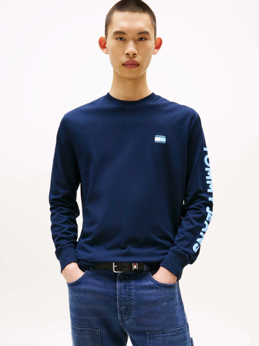 TOMMY JEANS Sweatshirt TJM REG POP COL NW CLSC LS T E