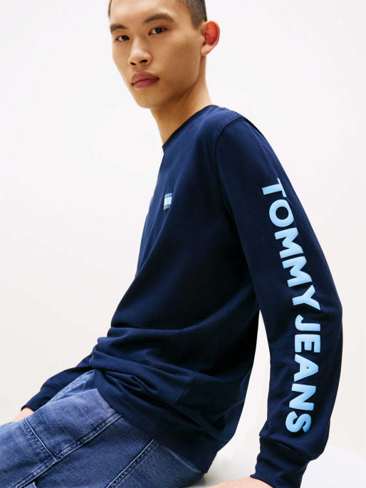 TOMMY JEANS Sweatshirt TJM REG POP COL NW CLSC LS T E