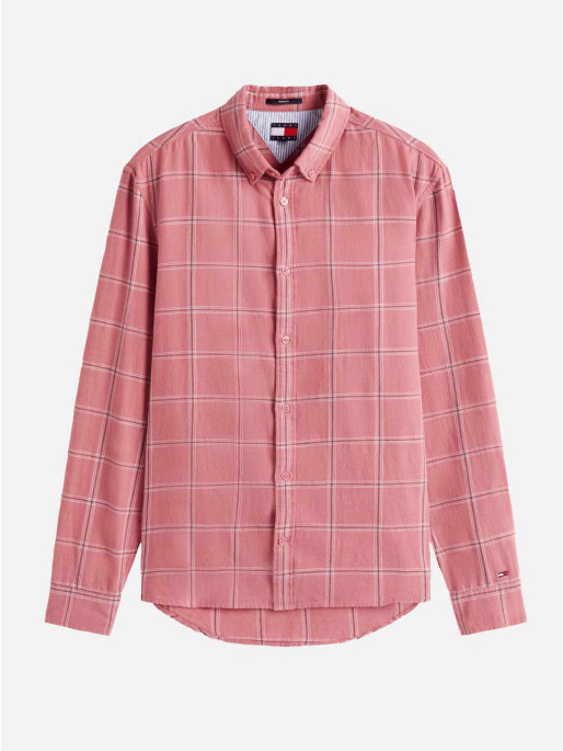 TOMMY JEANS Shirt TJM ESSNTL TWILL CHECK REG SHI