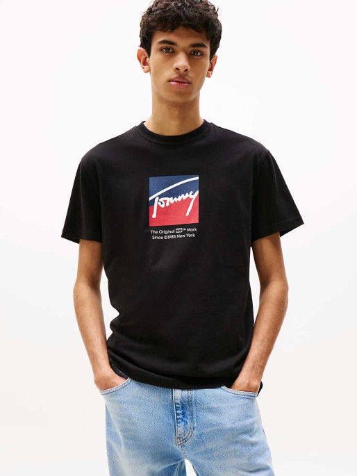 TOMMY JEANS Tricou Tjm Reg Rwb Dna