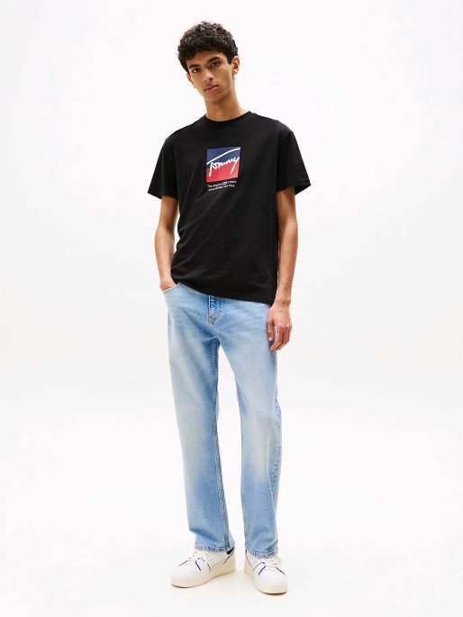 TOMMY JEANS Tricou Tjm Reg Rwb Dna