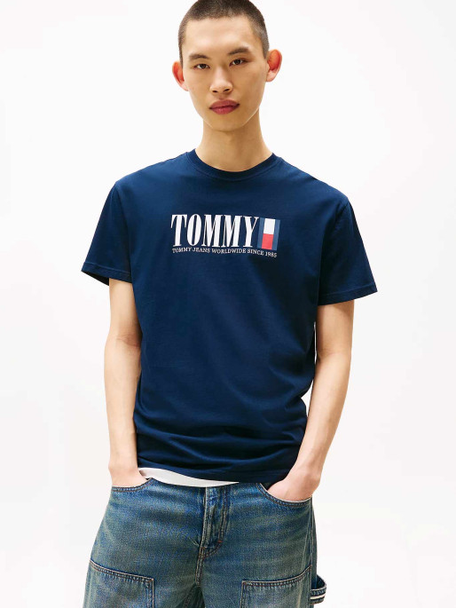 TOMMY JEANS T-shirt TJM REG TOMMY DNA FLAG TEE EXT