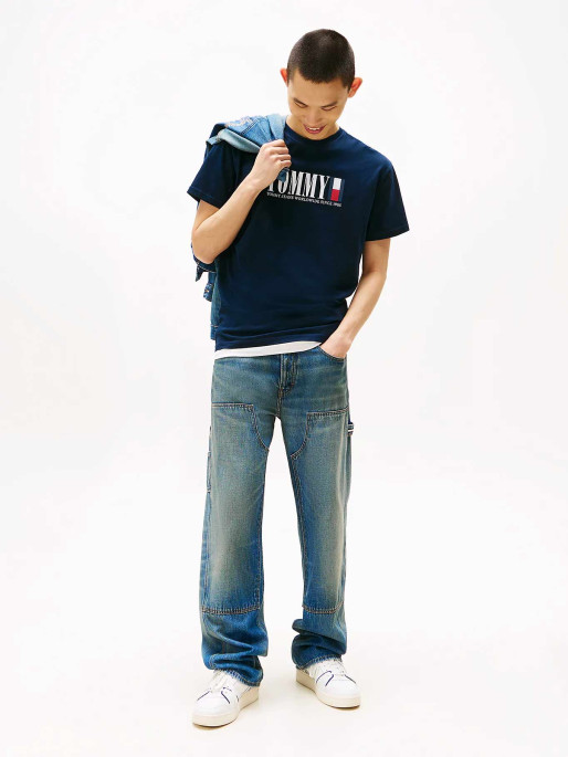 TOMMY JEANS T-shirt TJM REG TOMMY DNA FLAG TEE EXT
