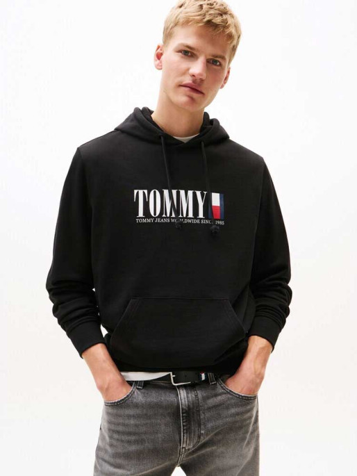 TOMMY JEANS Hoodie TJM REG RWB DNA GRAPHIC HOODIE