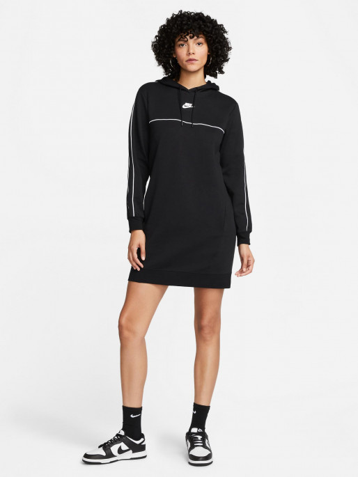 NIKE W MLNM FLC Hooded Dress