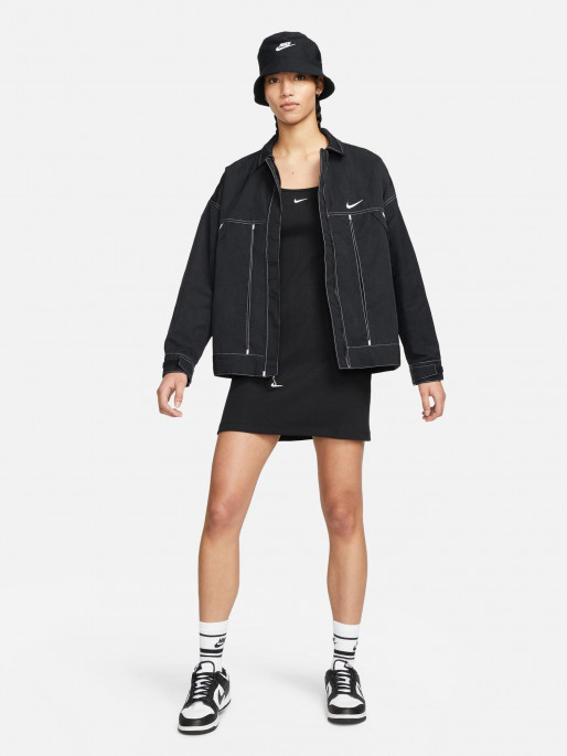 NIKE Ženska haljina W ESSNTL RIB BYCN