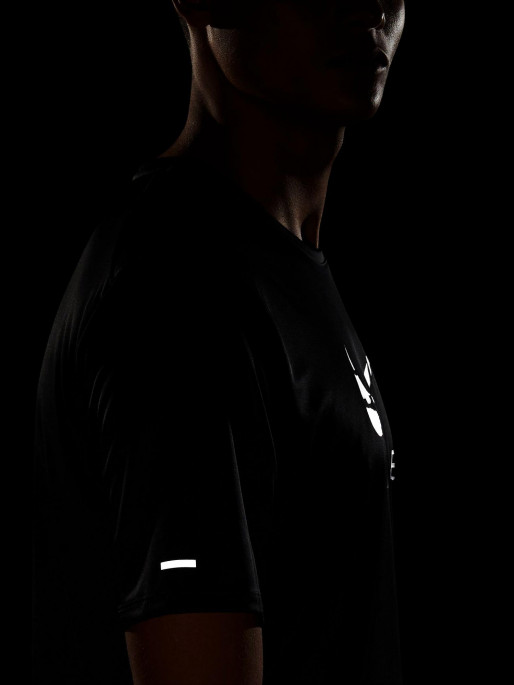 NIKE M NK DF RUN DVN CRE GX Short Sleeve Running Top