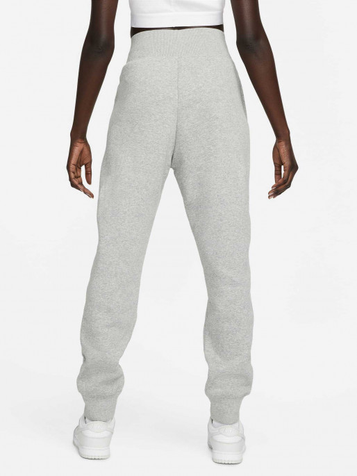 Nike Sportswear W NSW PHNX FLC HR PANT STD - Pantalon de survêtement - pale  vanilla/black/beige 