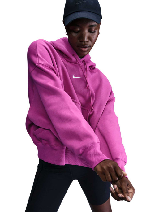 NIKE Μακρυμάνικη Μπλούζα W PHNX FLC OOS PO