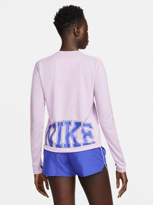 NIKE Μακρυμάνικη Μπλούζα W DF SWOOSH RUN PACER MDLYR