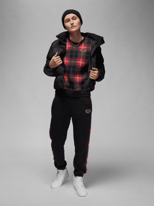 JORDAN Bluza W J Brkln Pld Flc