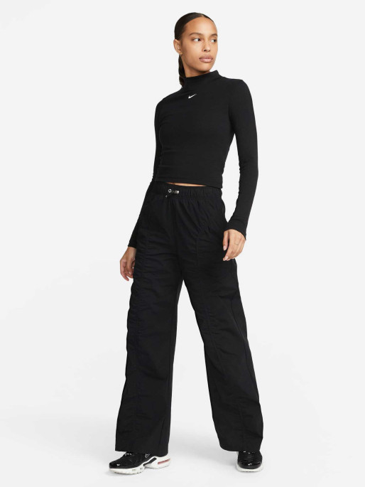 NIKE Bluza W Nsw Essntl Rib Mock Ls