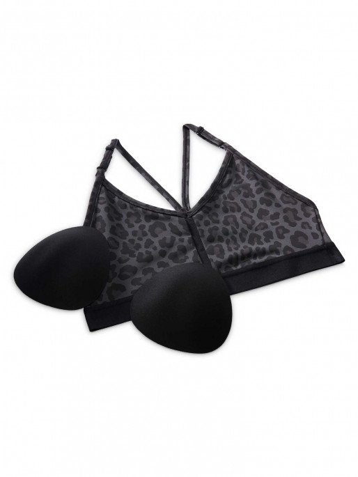 NIKE W DF INDY V-NECK LPRD BRA