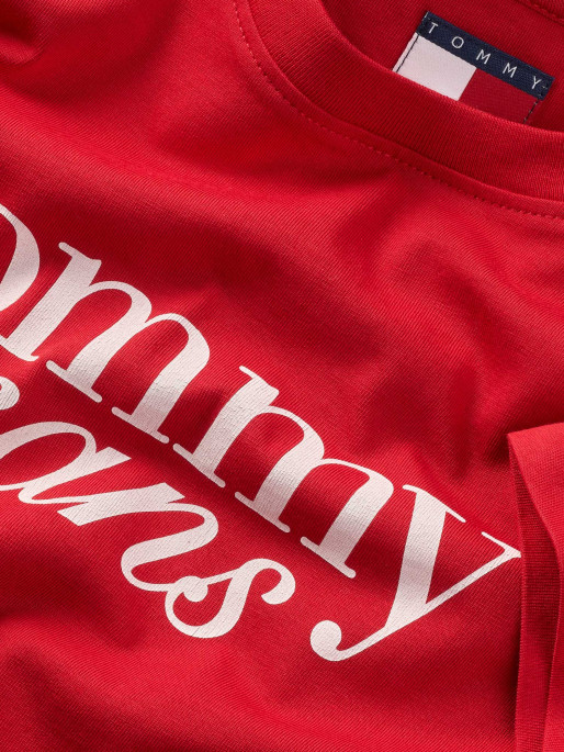 TOMMY JEANS Tricou Tjw Slim Essential Logo Ex