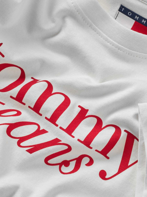 TOMMY JEANS Tricou Tjw Slim Essential Logo Ex