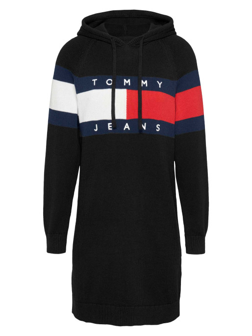 TOMMY JEANS Rochie Tjw Flag Sweater Ex