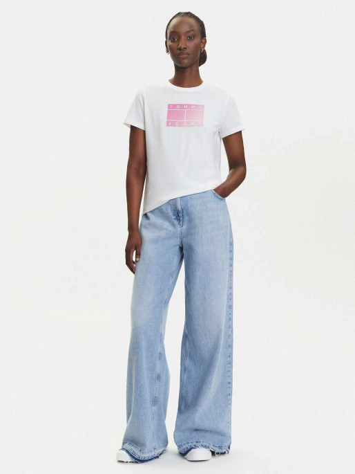 TOMMY JEANS Tricou Tjw Reg Gradient Flag Ss