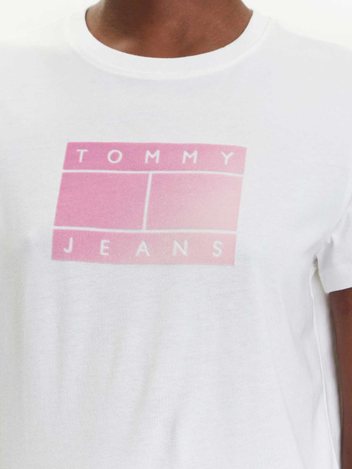 TOMMY JEANS Tricou Tjw Reg Gradient Flag Ss