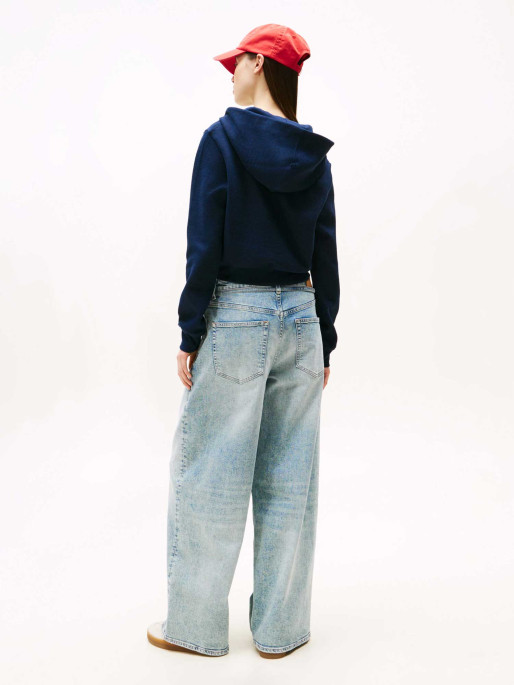 TOMMY JEANS Hoodie TJW REG CRP WAFFLE HOODIE