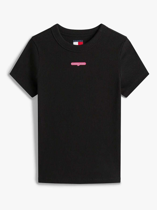 TOMMY JEANS T-shirt TJW SLIM SCRIPT LABEL SS TEE E