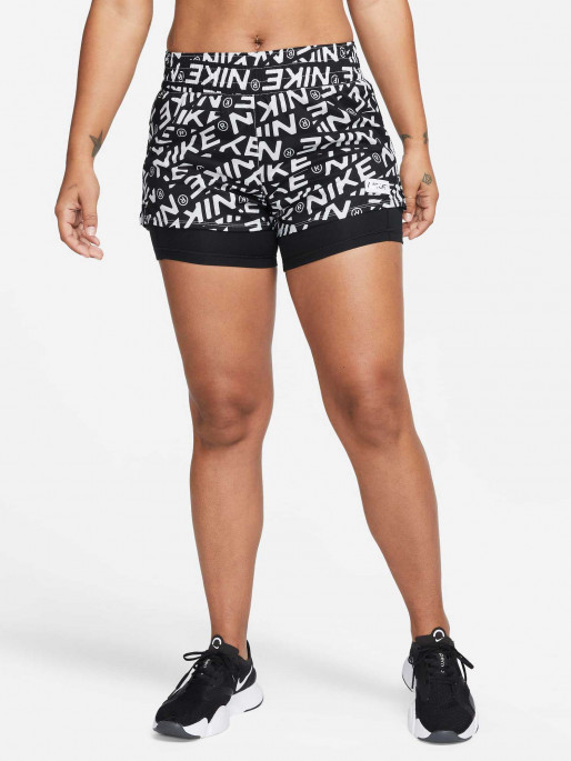 NIKE W NK ONE DF MR 3IN 2N1 H Shorts