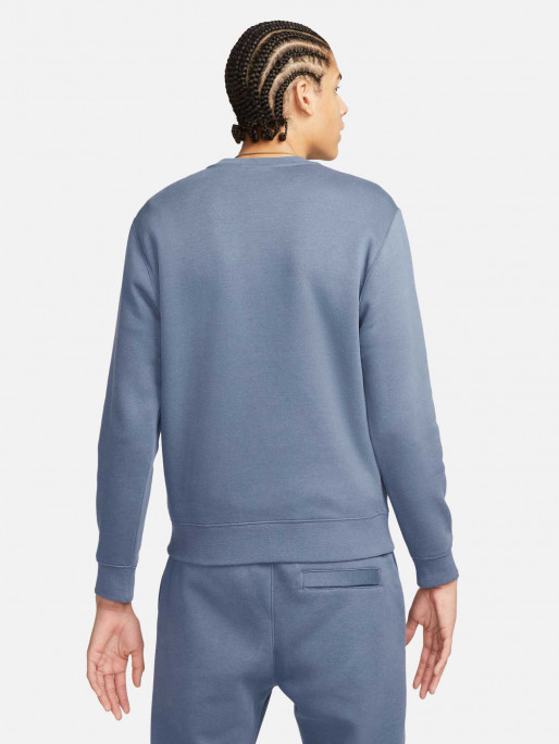 NIKE Bluza M Nk Club + Bb Crew Mlogo
